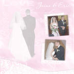 My nephew Eric and his bride, Jaime ~ August 2005